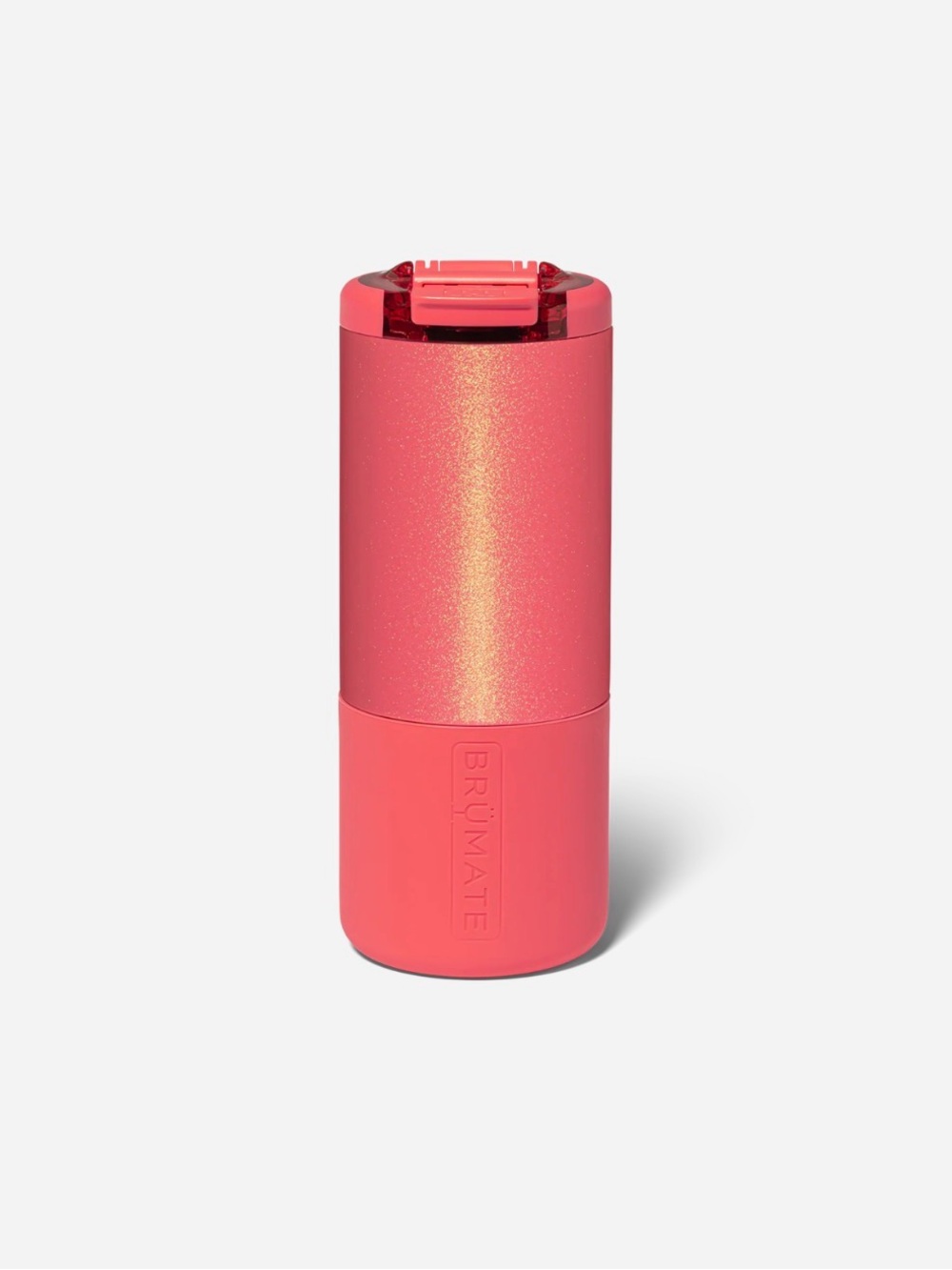 BrüMate Coral Pink Insulated Travel Tumbler